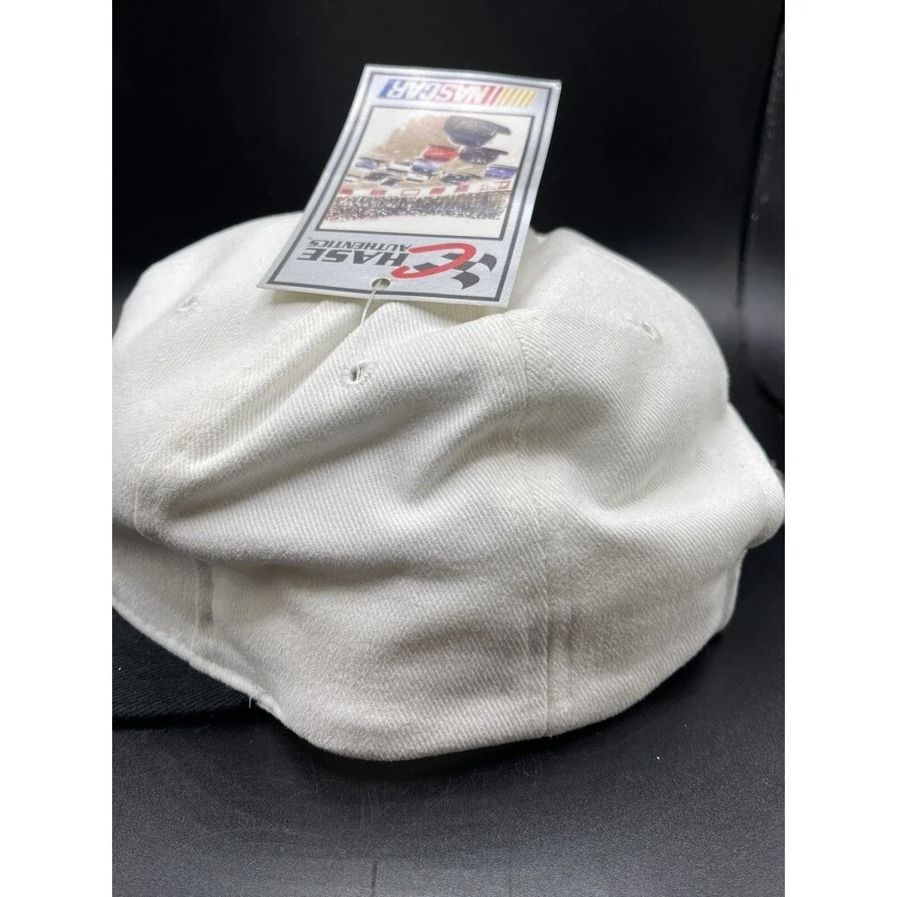 VTG 1996 Nutmeg Mills Chase Authentic Dale Earnhardt 3 NASCAR White Baseball Hat